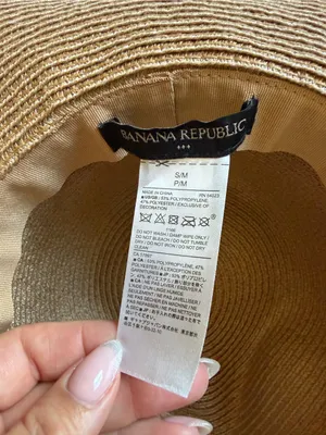 Banana Republic straw fedora thumbnail 5