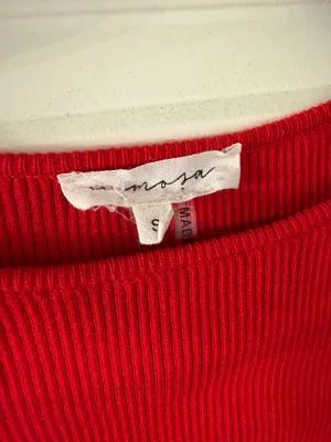 Mimosa Red Mini Dress thumbnail 3