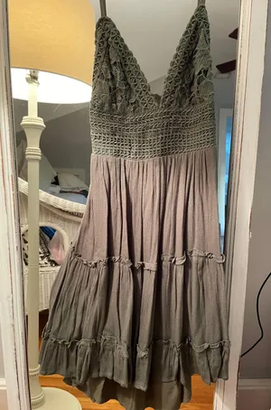 Illa Illa Green Tie-back Dress thumbnail 4