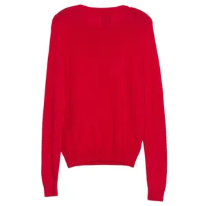 Abercrombie Sweater Rabbit Hair Cashmere Y2K Preppy Heritage Old Money Red Large thumbnail 3