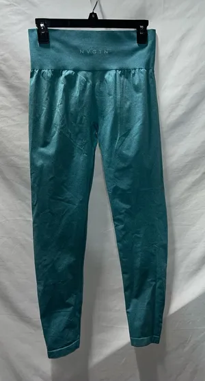 NVGTN‎ Teal High-Rise Performance Leggings thumbnail 1