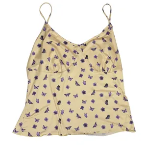 Y2K Butterfly Crop Top Floral Cami Spaghetti Strap Fairycore Coquette Tank Top thumbnail 2