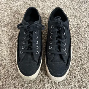 Converse All Star Espadrille Platform Shoes Size 6 in Black thumbnail 13