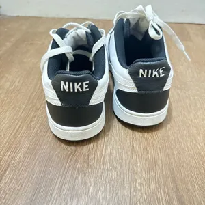 Nike Court Vision Low NN Black/White-Black Women Size 10 thumbnail 3