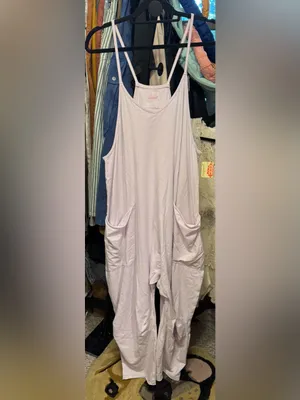 NWT Free People FP Movement Hot Shot Onesie - ROSE QUARTZ - Large thumbnail 7