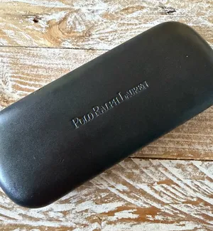 🕶️Polo Ralph Lauren Black Eyeglass Case Hard Protective Case🕶️ ~ case only thumbnail 1