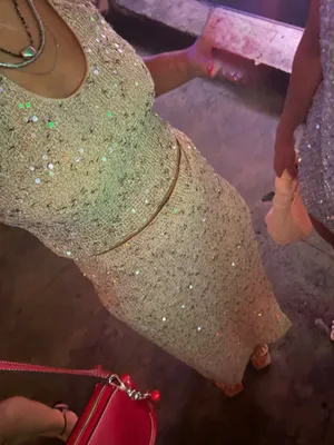 12th Tribe Sequin Skirt Set thumbnail 8