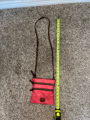Dooney & Bourke Coral Pink Crossbody Bag thumbnail 14