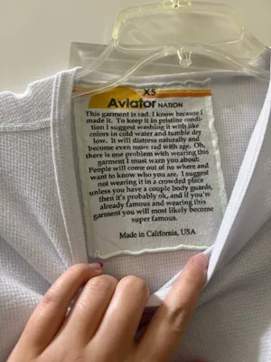 Aviator Nation Waffle Knit Long Sleeve thumbnail 4
