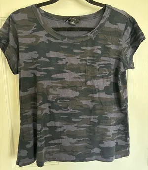 Sanctuary camo short sleeve shirt thumbnail 1