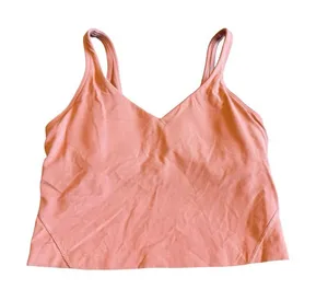 Lululemon Align Peach Pullover Tank Top Workout Athletic Stretch Size 4 Women's thumbnail 1