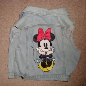 Size M  Denim Vest thumbnail 1