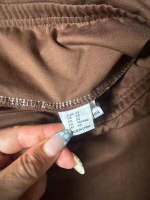 Brown Asymmetrical Skirt Size XS thumbnail 2