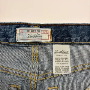 Levi Strauss Signature Relaxed Fit Jeans Womens 8 Long Blue Denim High Rise W29 thumbnail 8