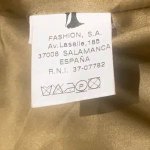 Fashion S.A. Salamanca Camel Vintage Wool And Cashmere Coat Large See Measuments thumbnail 5