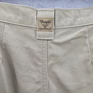 Wrangler Casual Tan Long Tapered Business Cotton Work Formal Pleat Pants 6x36‎ thumbnail 7