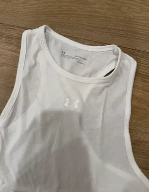 Under Armour white tank thumbnail 1