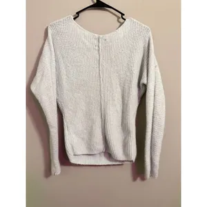 Abercrombie Fitch Women Sweater Knit Pullover Light Blue XS‎ Long Sleeve thumbnail 5