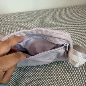 Lululemon Athletica everywhere belt bag in lilac ether/white opal/white. thumbnail 5