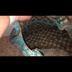 VERA BRADLEY Large Hobo in Totally Turq Retired Spring 2010 thumbnail 6