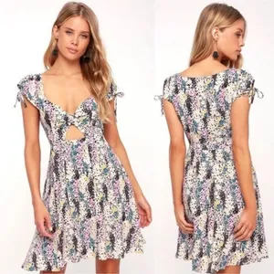 Free People Dress Mini Floral thumbnail 5