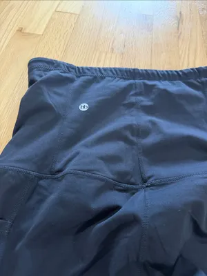 Babybub Black Maternity Over the Belly Leggings Sz XL thumbnail 5