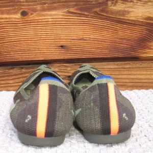 Rothy's The Point Olive Limited Edition Camo Flats Loafers thumbnail 7