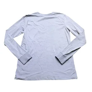 Nike The Nike Tee Women's S Slate Blue L/S Crew Neck Cotton Lightweight NWT thumbnail 2