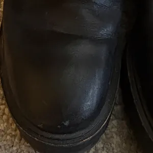Zara Black Ankle Boots with Chain Accents thumbnail 5