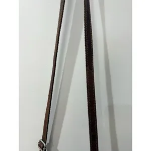 Jack Georges Voyager Crossbody Bag Brown Genuine Leather Floral Carving‎ Boho U thumbnail 3
