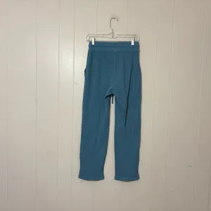 Back Beat Co Organic Cotton Waffle Joggers Slate Blue XS Lounge Pants thumbnail 10