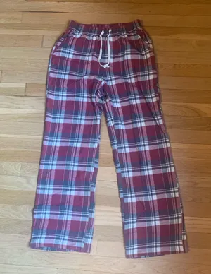 NWOT Happily Grey Pajama Pants Red thumbnail 1