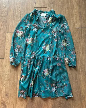 Anthropologie Dress Maeve Floral Midi thumbnail 1
