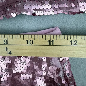 BuddyLove Sugar Pink Sequin 2 Piece Crop Top Mini Skirt Set XS NWT thumbnail 12