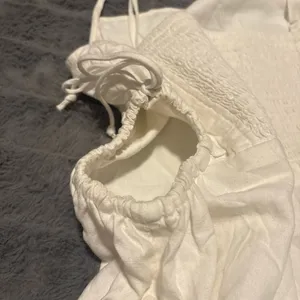 Aerie White Mini Dress Cutout Sides Tie Straps Size Medium thumbnail 4