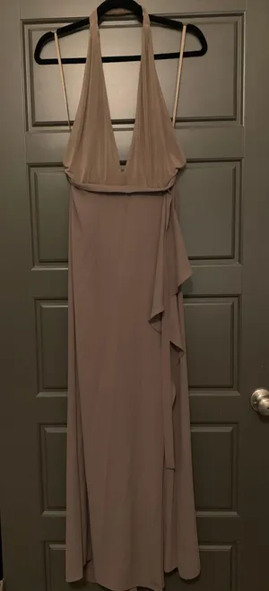 BCBGMAXAZRIA Tan Formal/ Prom Dress thumbnail 2