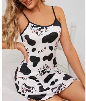 3 for $25. Women Sleepwear Dress M White Black thumbnail 1