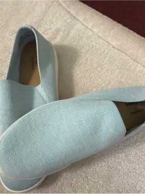 Sonoma Light Blue Slip-On Knit Flats thumbnail 2