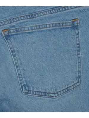 Abercrombie Fitch 90s Straight Mid Rise Curve Love Jeans 31 Regular Light Wash thumbnail 7