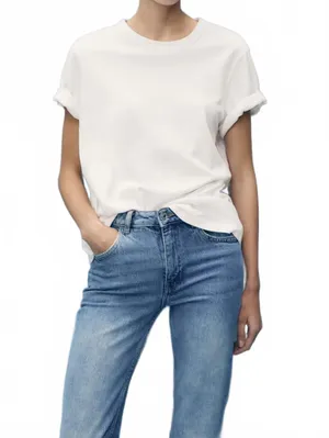 Mango Fiona Flared Mid-Rise Jeans NWT Medium Blue Size 0 (EUR 32) thumbnail 3