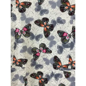 Scrubstar Women's Butterflies Scrub Top thumbnail 4