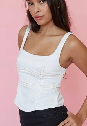 Princess Polly Stitch Tank Top thumbnail 2