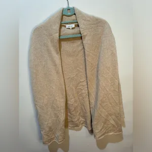 Babaton Beekman Wool‎ Cashmere Open Front Cardigan Size L thumbnail 3