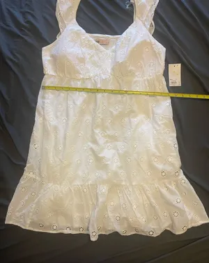 SO White Eyelet Summer Sundress thumbnail 1