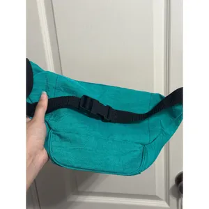 Vintage Casad Teal Fanny Pack Nylon Waist Bum Bag‎ Retro Gorpcore Granola 80s thumbnail 7