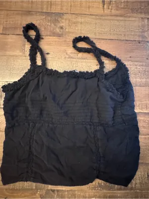 ZARA Cropped Button Camisole thumbnail 6
