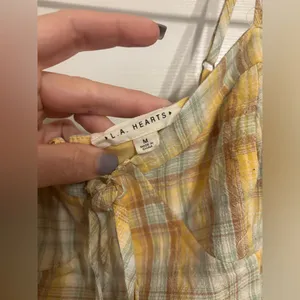 Cute plaid dress size medium thumbnail 2