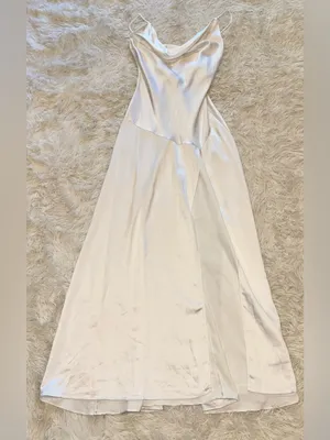 NEW‎ Elliatt Clementine Cowl Neck Maxi Dress In white Sz M thumbnail 5