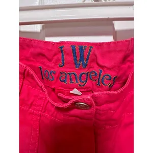 Vintage Johnny Was Embroidered Pink Wide Leg Pants Size Small thumbnail 5