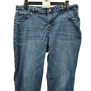 D. Jeans Blue Straight Tapered Skinny‎ Stretch Denim Pants Jeans 14 thumbnail 3